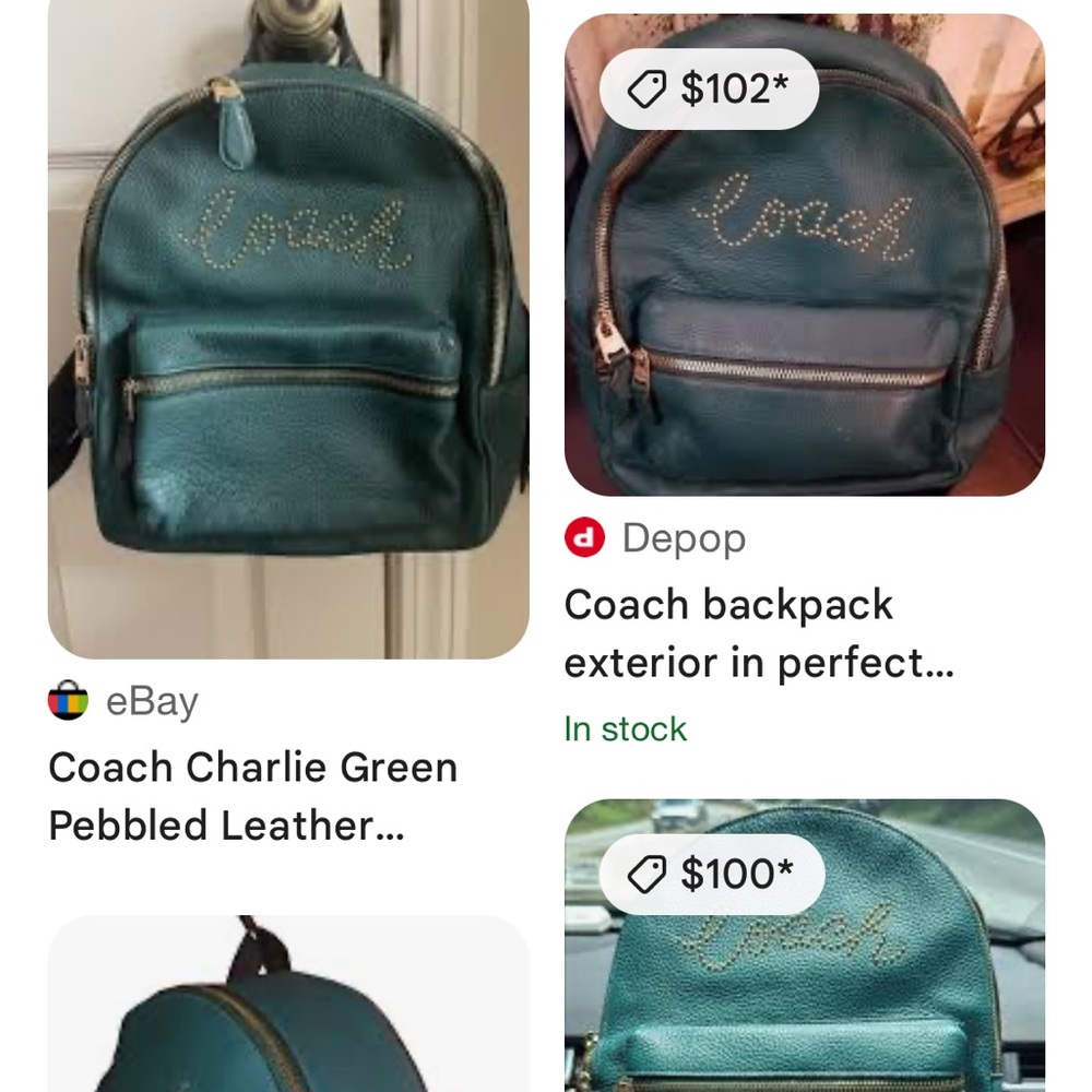 #coach back pack - Picture 10 of 10